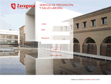 Tablet Screenshot of cursosprevsaludzaragoza.com